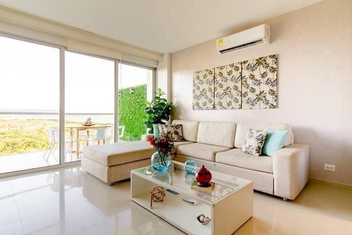 Apartamento Hermoso Con Todas Comodidades Acceso Directo A La Playa Morros Epic Sector La Boquilla Cumple Protocolos De Bioseguridad Cartagena