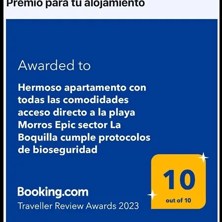 Hermoso Con Todas Comodidades Acceso Directo A La Playa Morros Epic Sector La Boquilla Cumple Protocolos De Bioseguridad