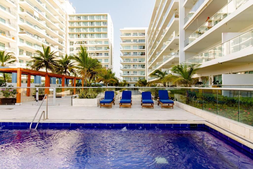 Hermoso Con Todas Comodidades Acceso Directo A La Playa Morros Epic Sector La Boquilla Cumple Protocolos De Bioseguridad Apartamento *